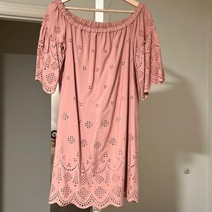 Madewell pink dress